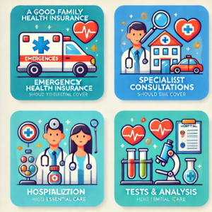 ¿Qué Debe Cubrir un Buen Seguro Médico para la Familia?