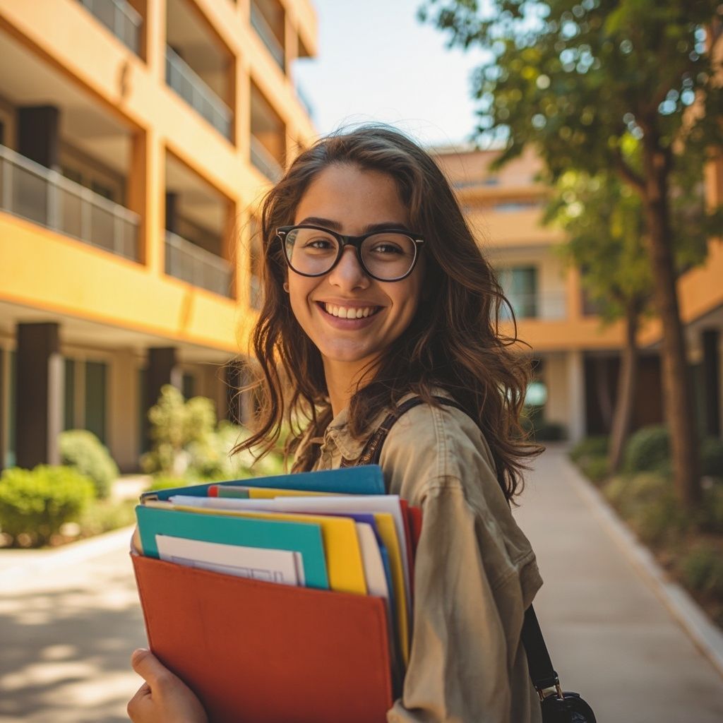 International student preparing medical insurance for student visa to Spain